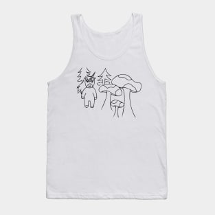 Unicorn in the Magical Forest Tank Top